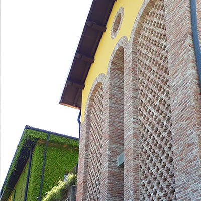 Trillage in mattoni a vista